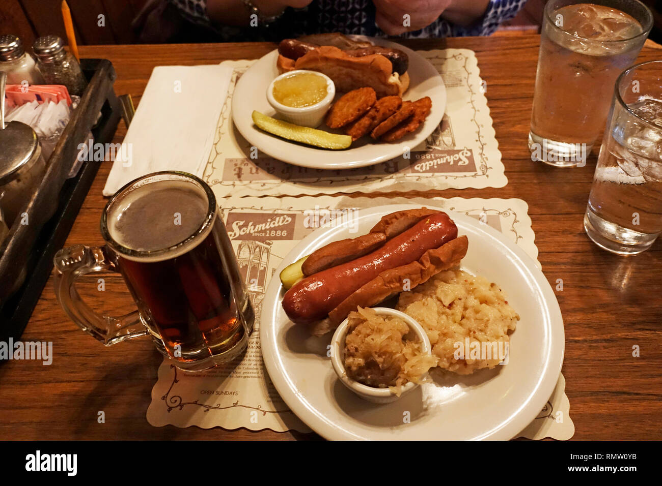 Schmidt's restaurant and banquet haus Columbus Ohio Stock Photo Alamy