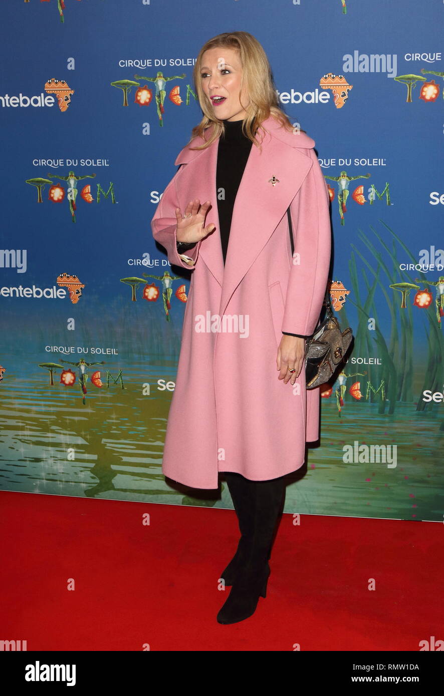 London, UK . Rachel Riley at Totem by Cirque du Soleil Press Night at ...