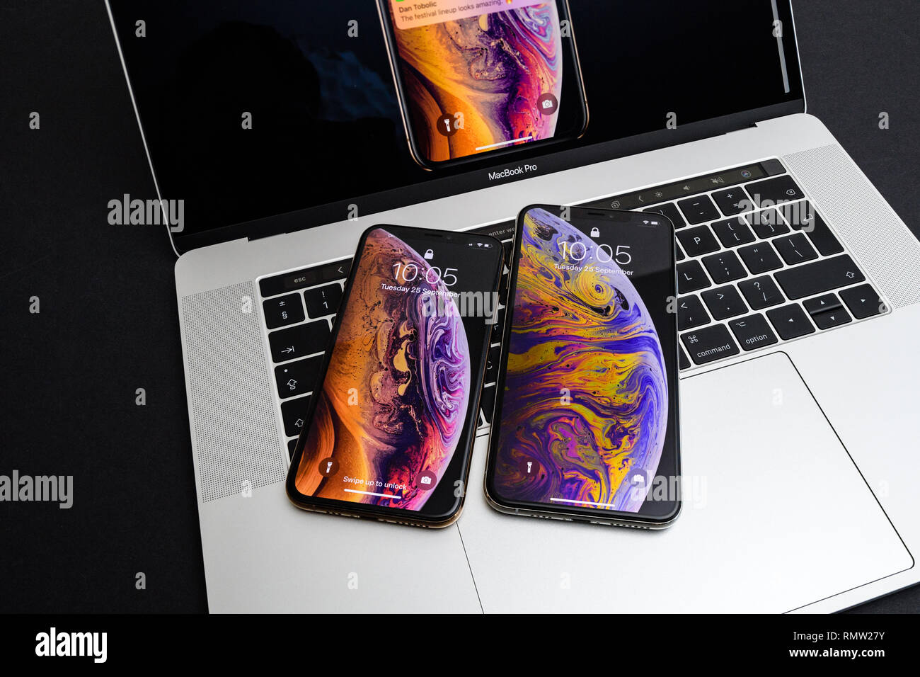 Macbook Wallpaper High Resolution Stock Photography And Images Alamy