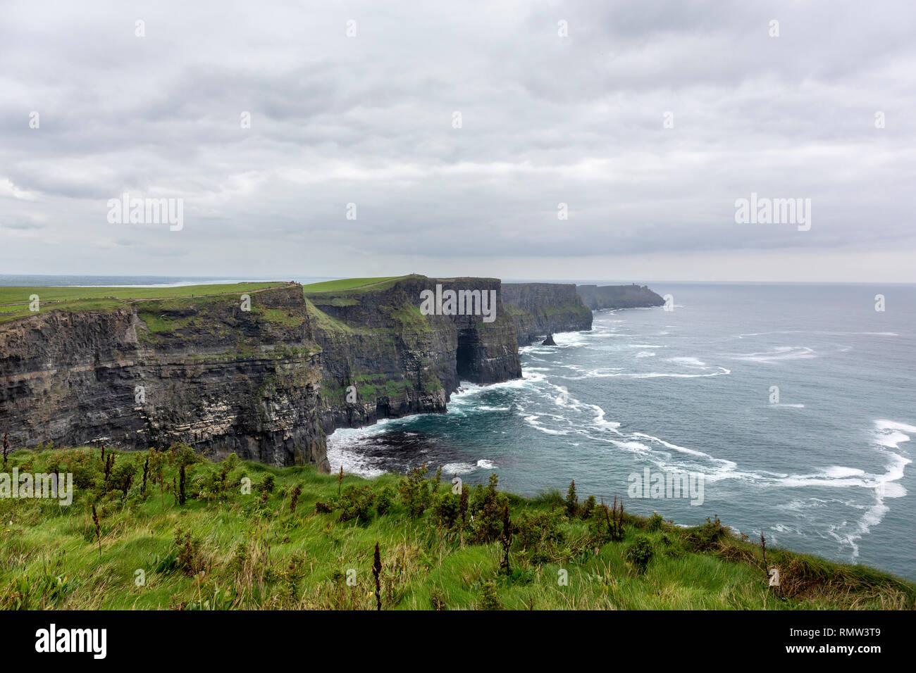 Ireland Countryside Tourist Attraction In County Clare The Cliffs