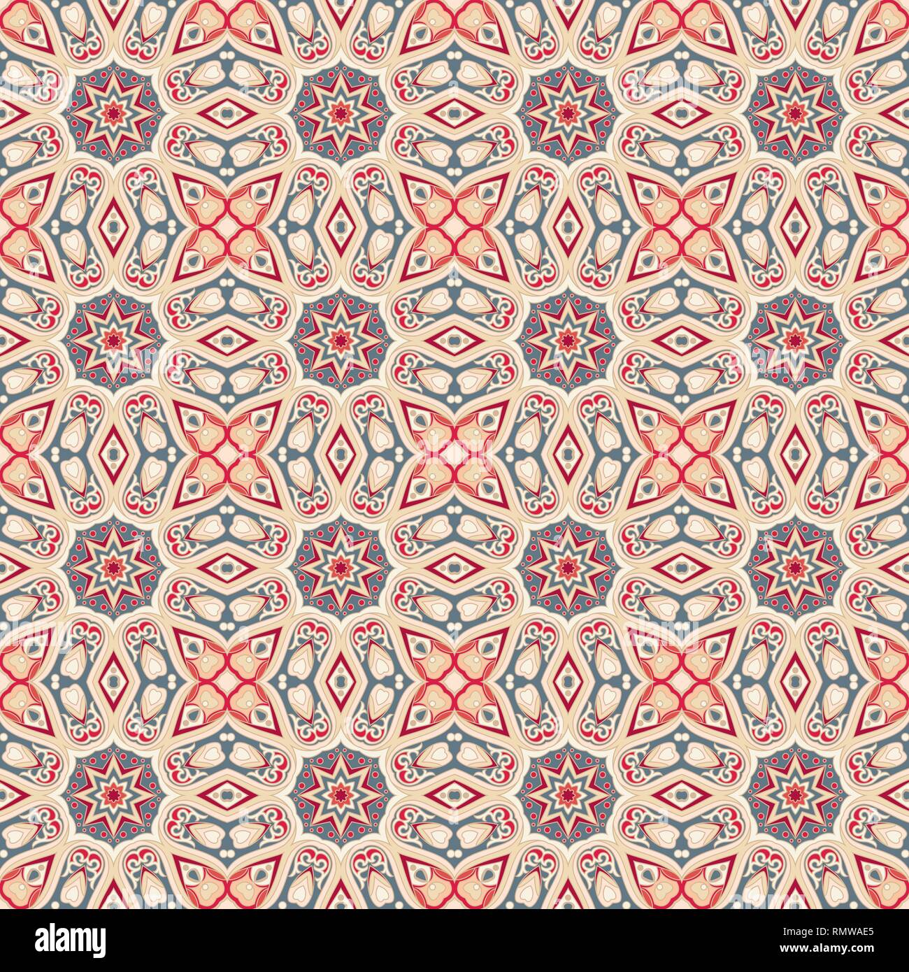 Seamless Ethnic Pattern Decorative And Design Elements For