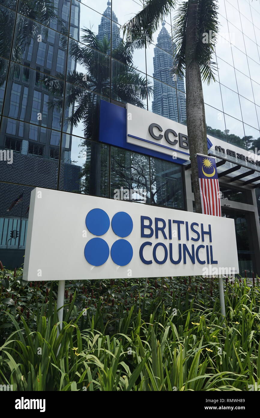 British Council in Kuala Lumpur, Malaysia Stock Photo