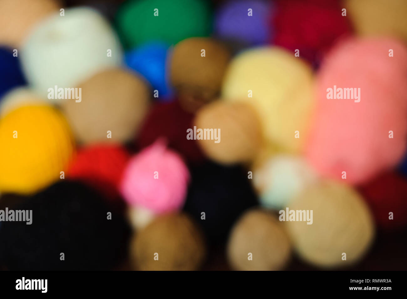 Colorful Cotton Balls Picture. Image: 4804543