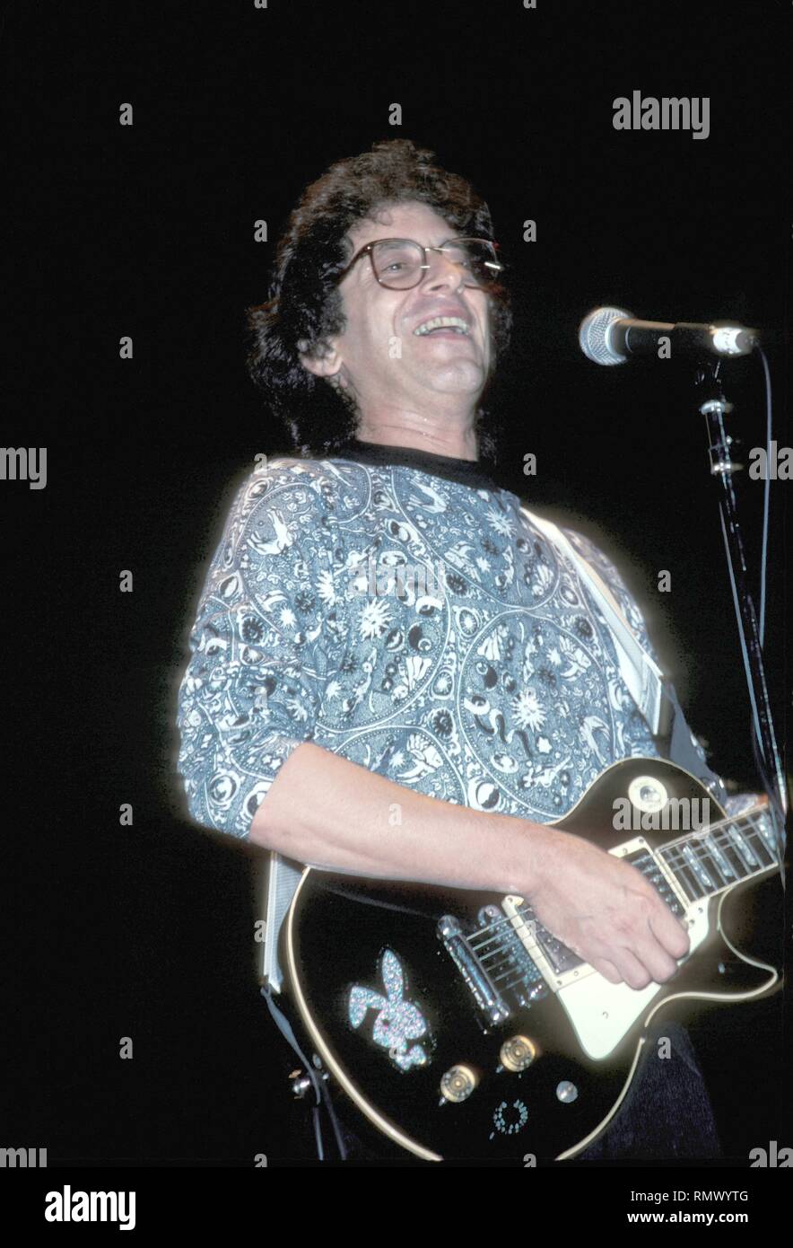 Musician Gary Lewis of Gary Lewis & the Playboys is shown performing on