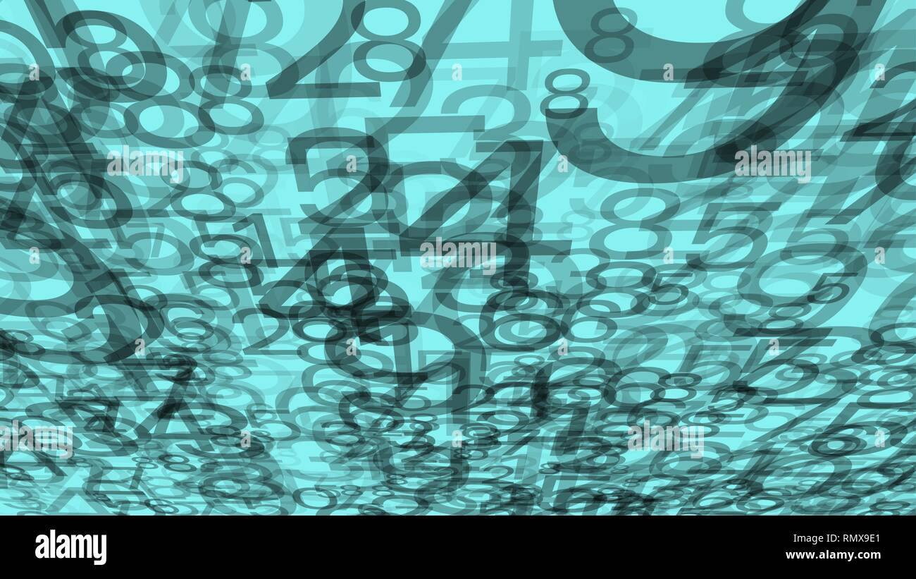 Cyber war in cyberspace, vector digital art Stock Vector