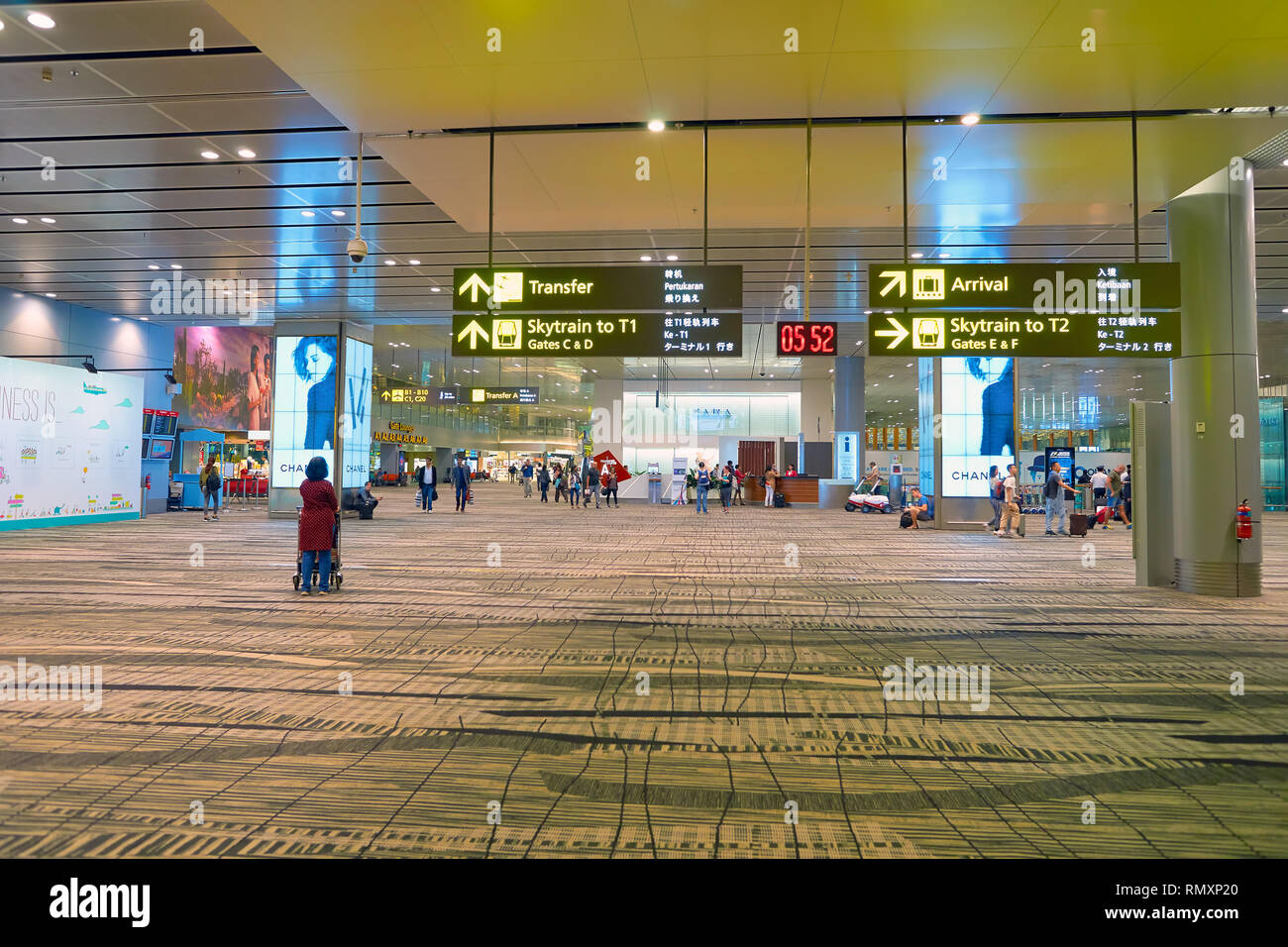 Curated visual reference: It Contains The Primary Airport Reference: Singapore