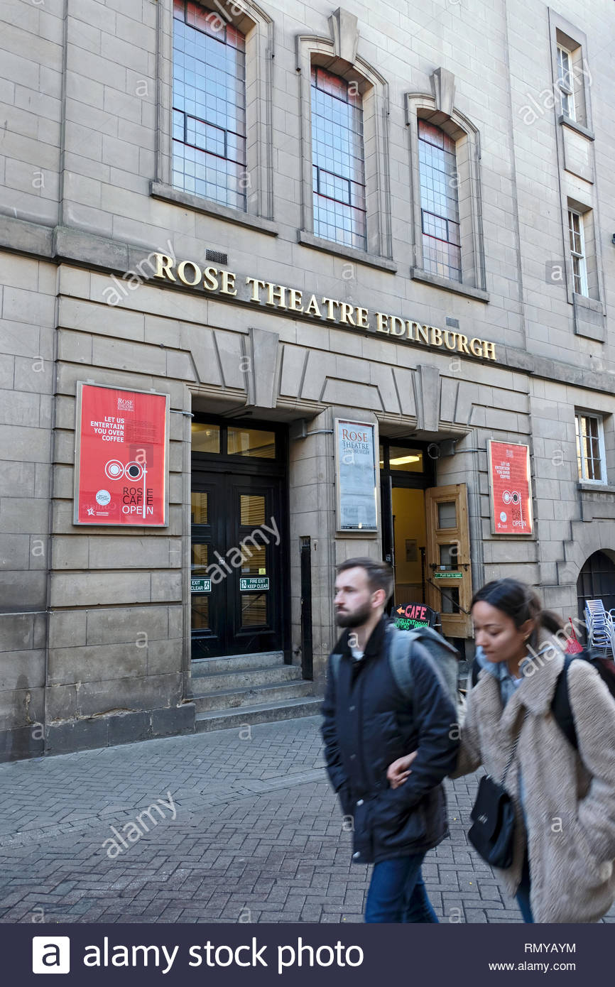 Rose Theatre, Rose Street, Edinburgh Scotland Stock Photo