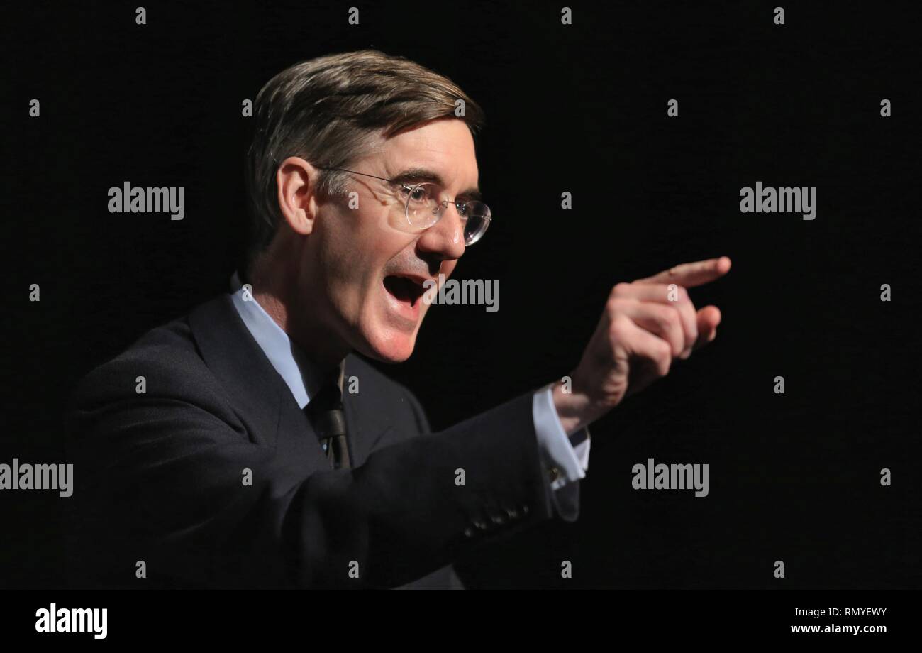 JACOB REES-MOGG MP Stock Photo