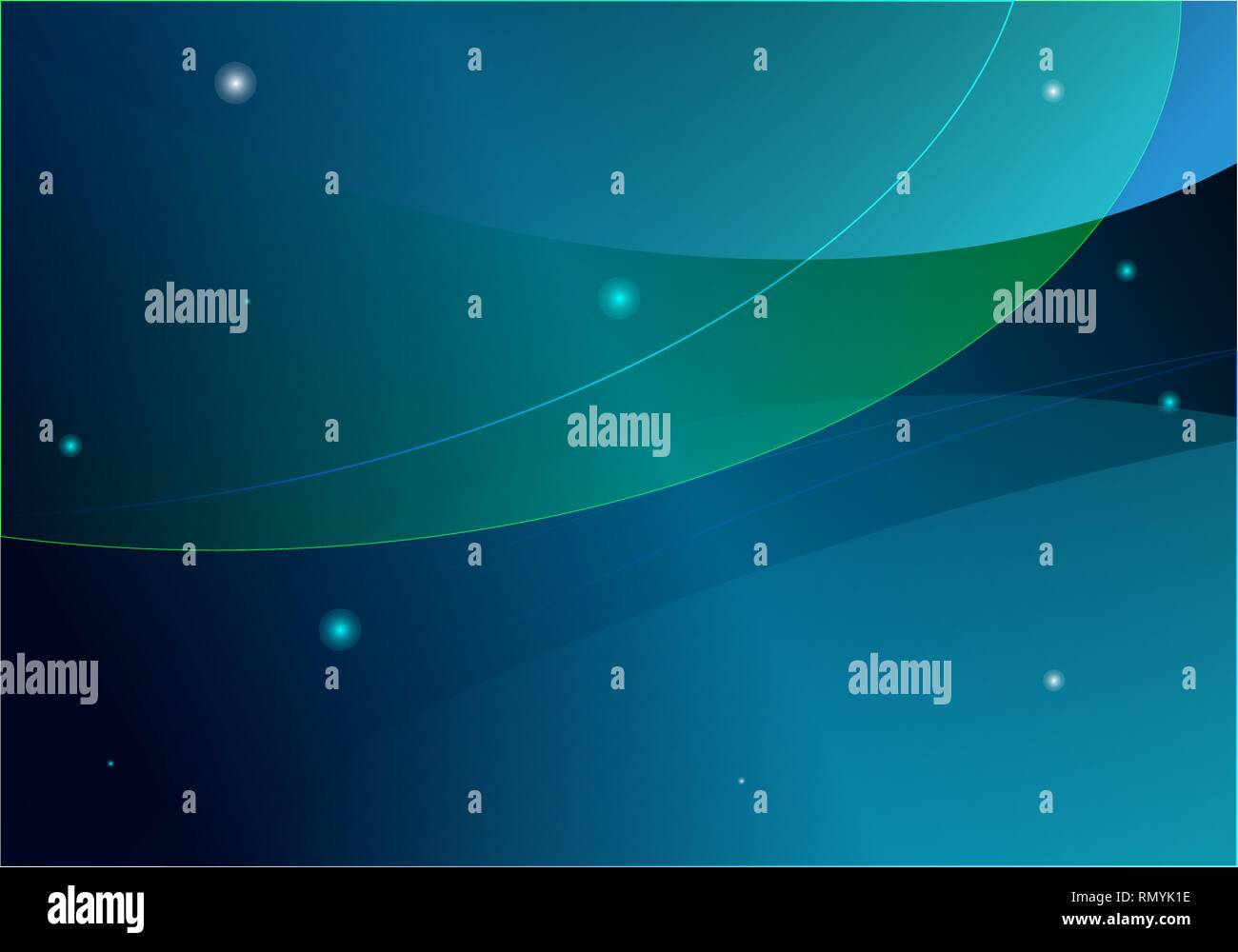 Vector abstract background in blue and green color Stock Vector Image ...