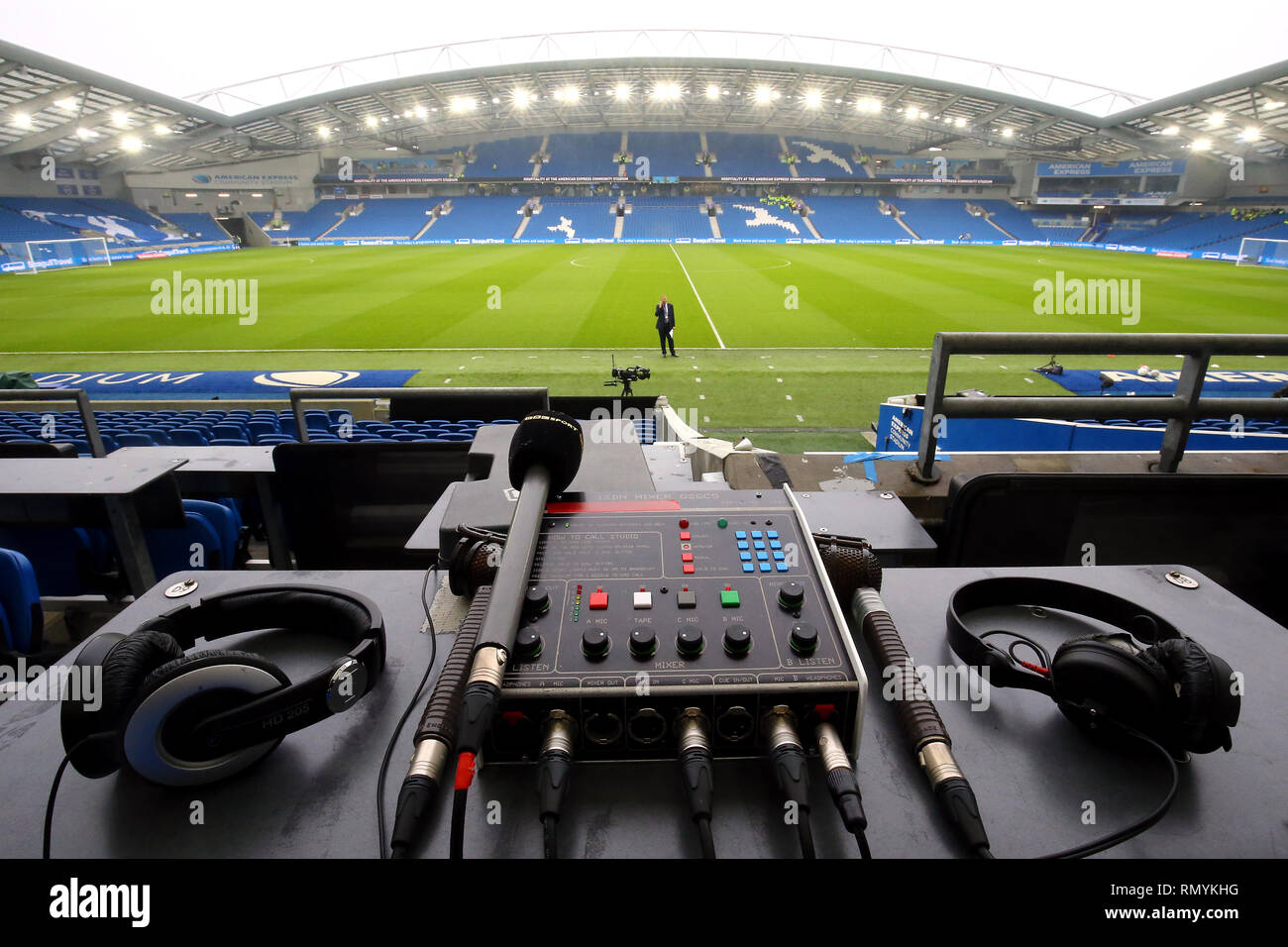 Commentary Box High Resolution Stock Photography and Images - Alamy