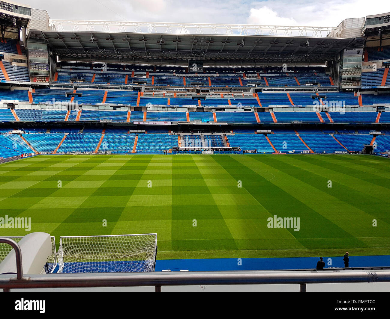 Santiago Bernabeu Stadion Real Madrid Madrid Stock Photo Alamy