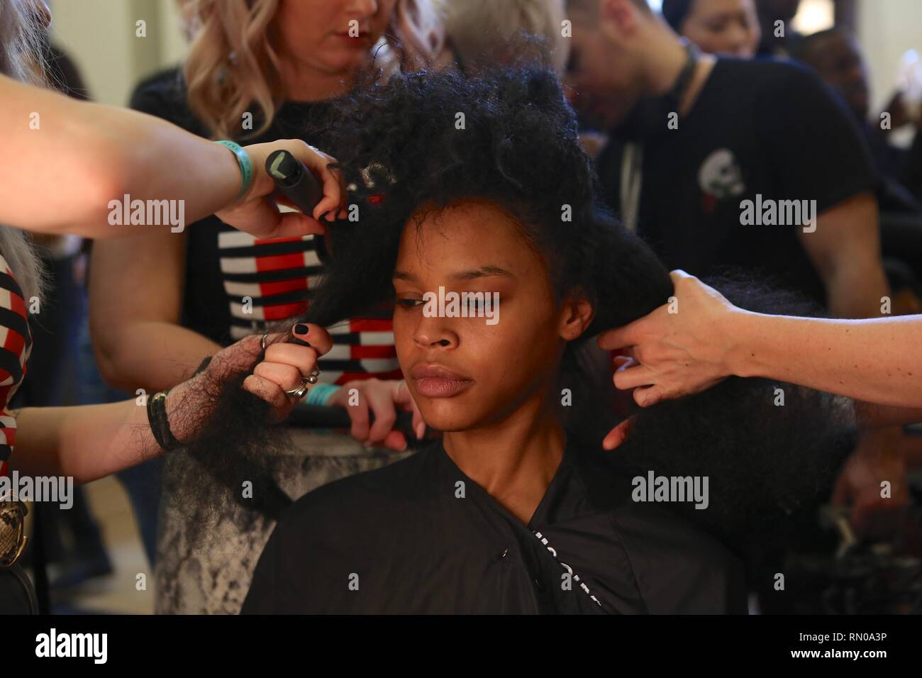 Fashion Scout February 2019 London Fashion Week Stock Photo - Alamy