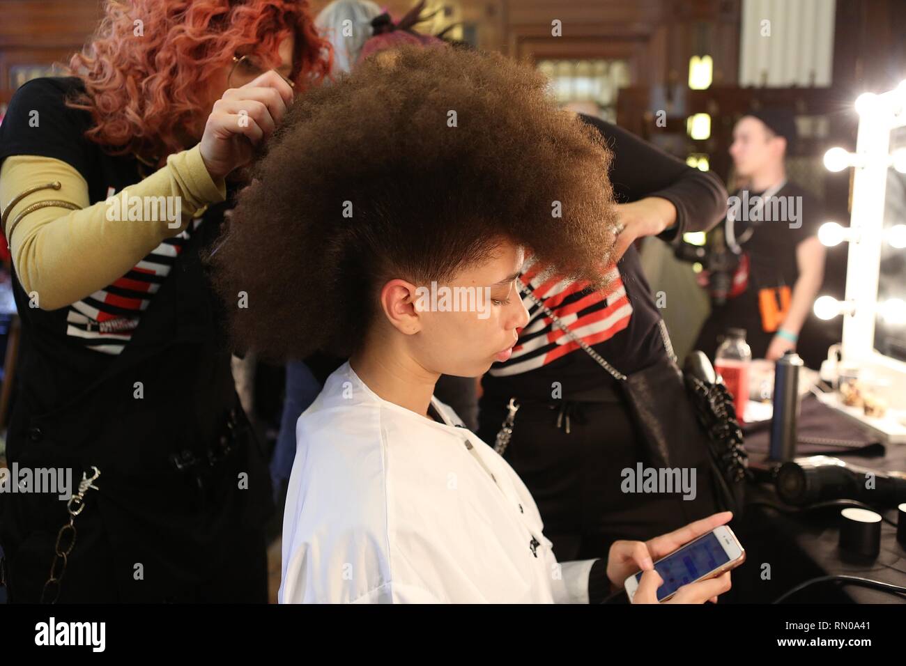 Fashion Scout February 2019 London Fashion Week Stock Photo - Alamy