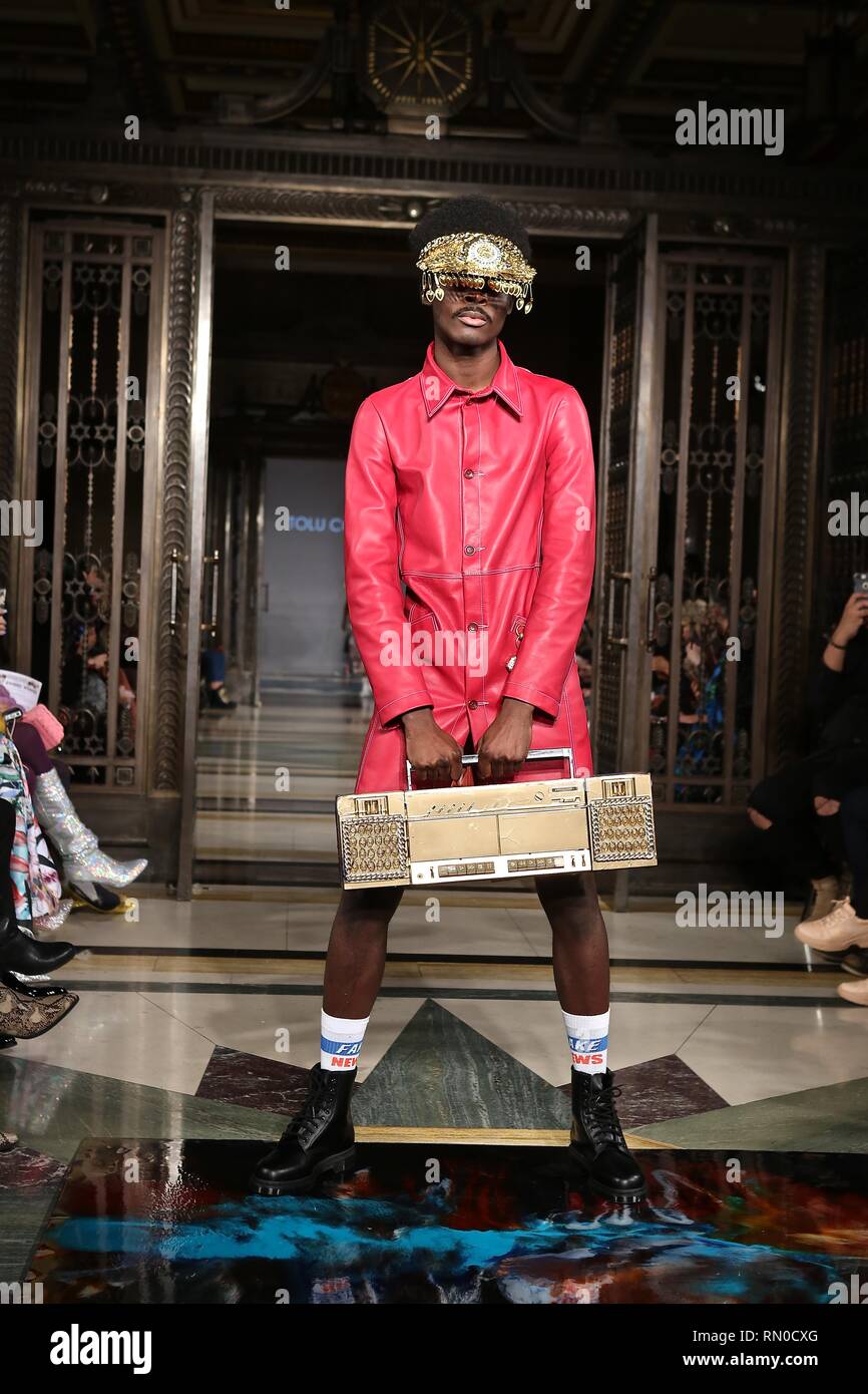 Fashion Scout February 2019 London Fashion Week Stock Photo - Alamy