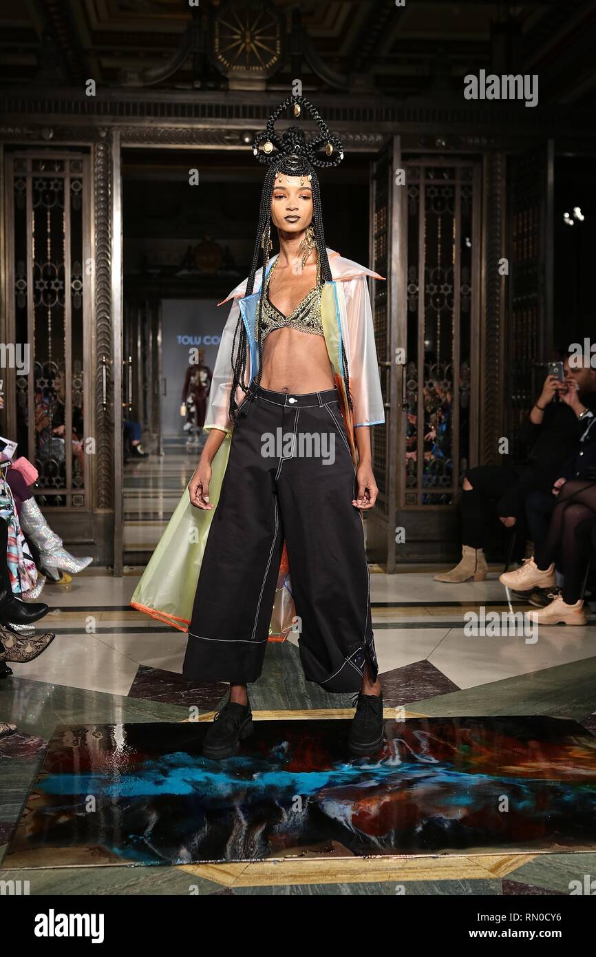 Fashion Scout February 2019 London Fashion Week Stock Photo - Alamy