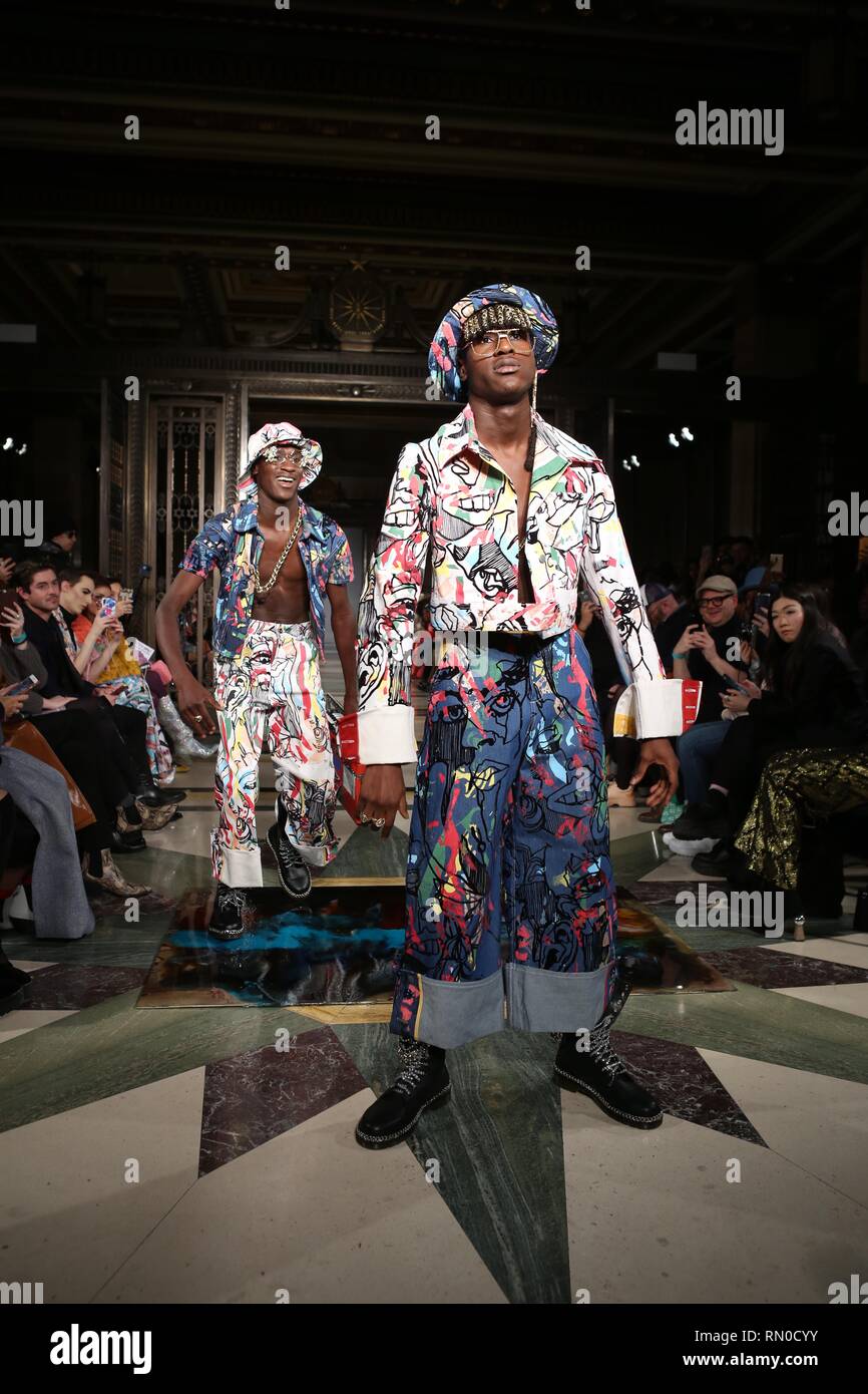 Fashion Scout February 2019 London Fashion Week Stock Photo - Alamy
