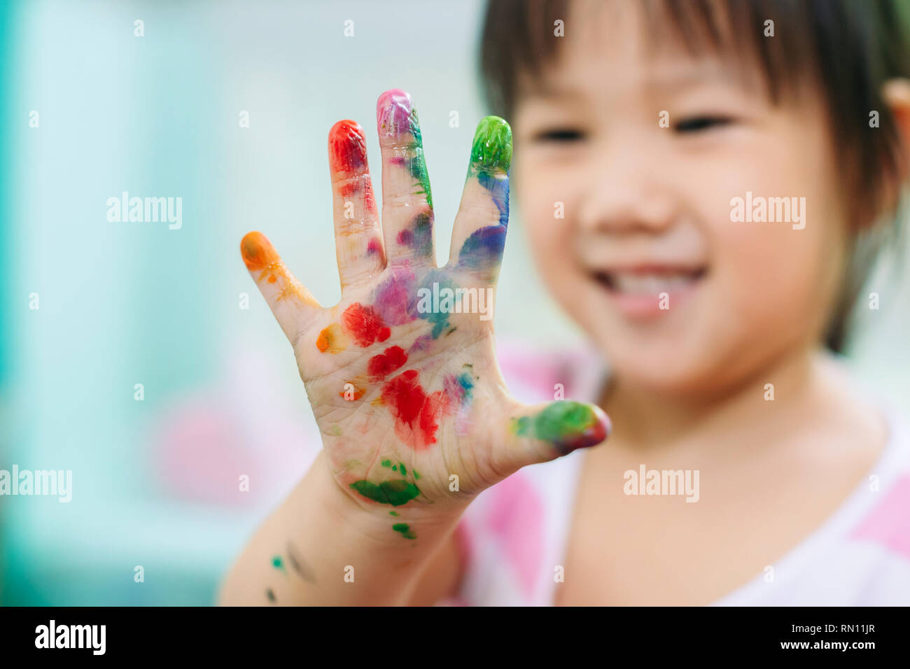 Finger painting art hires stock photography and images Alamy