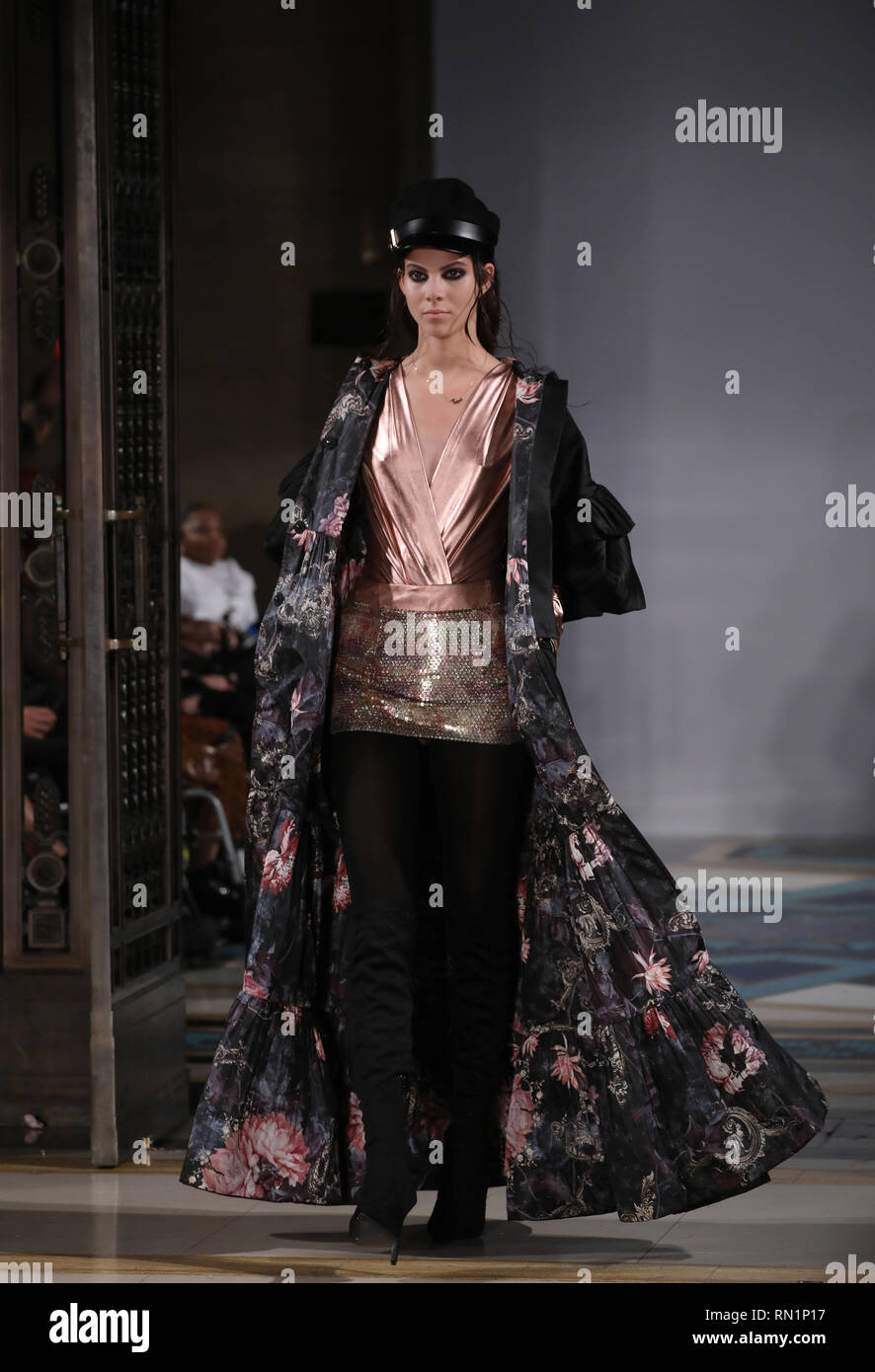 Models on the catwalk during the Rocky Star Autumn/Winter 2019 London