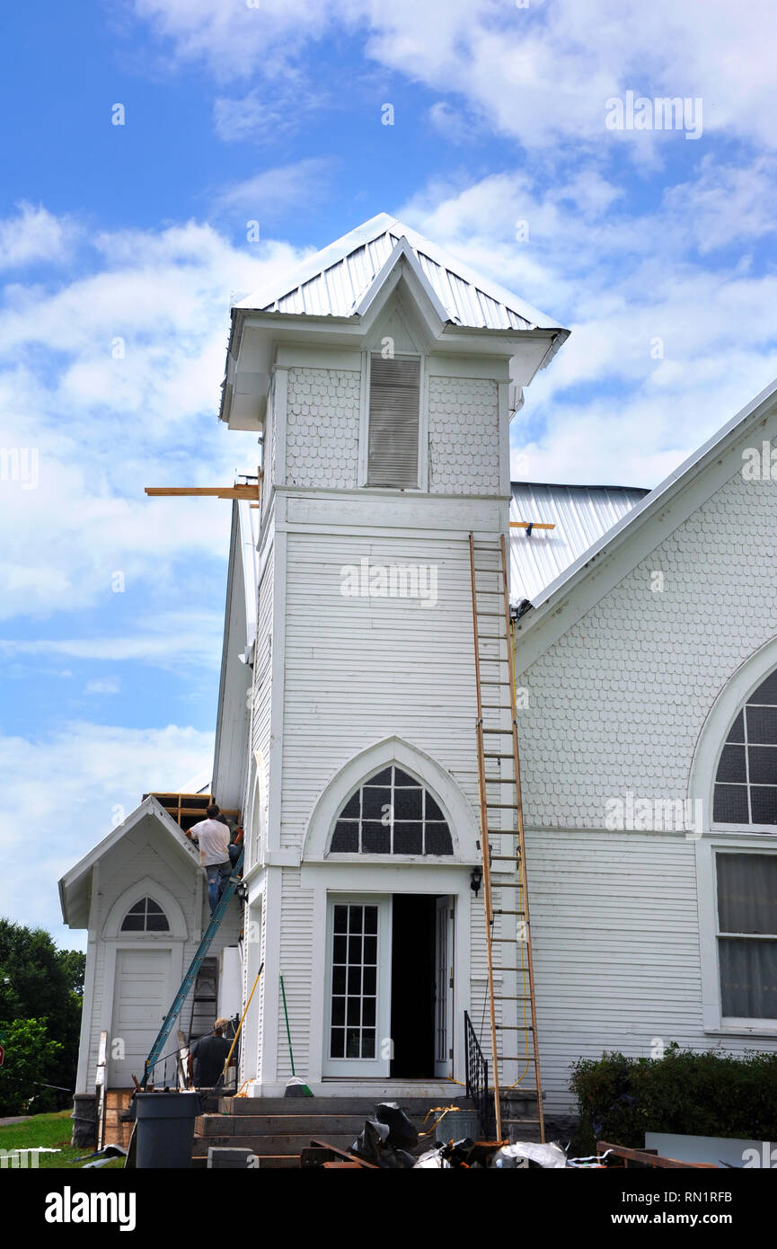 Old Cumberland Presbyterian Church in Lamar, Arkansas and also home to