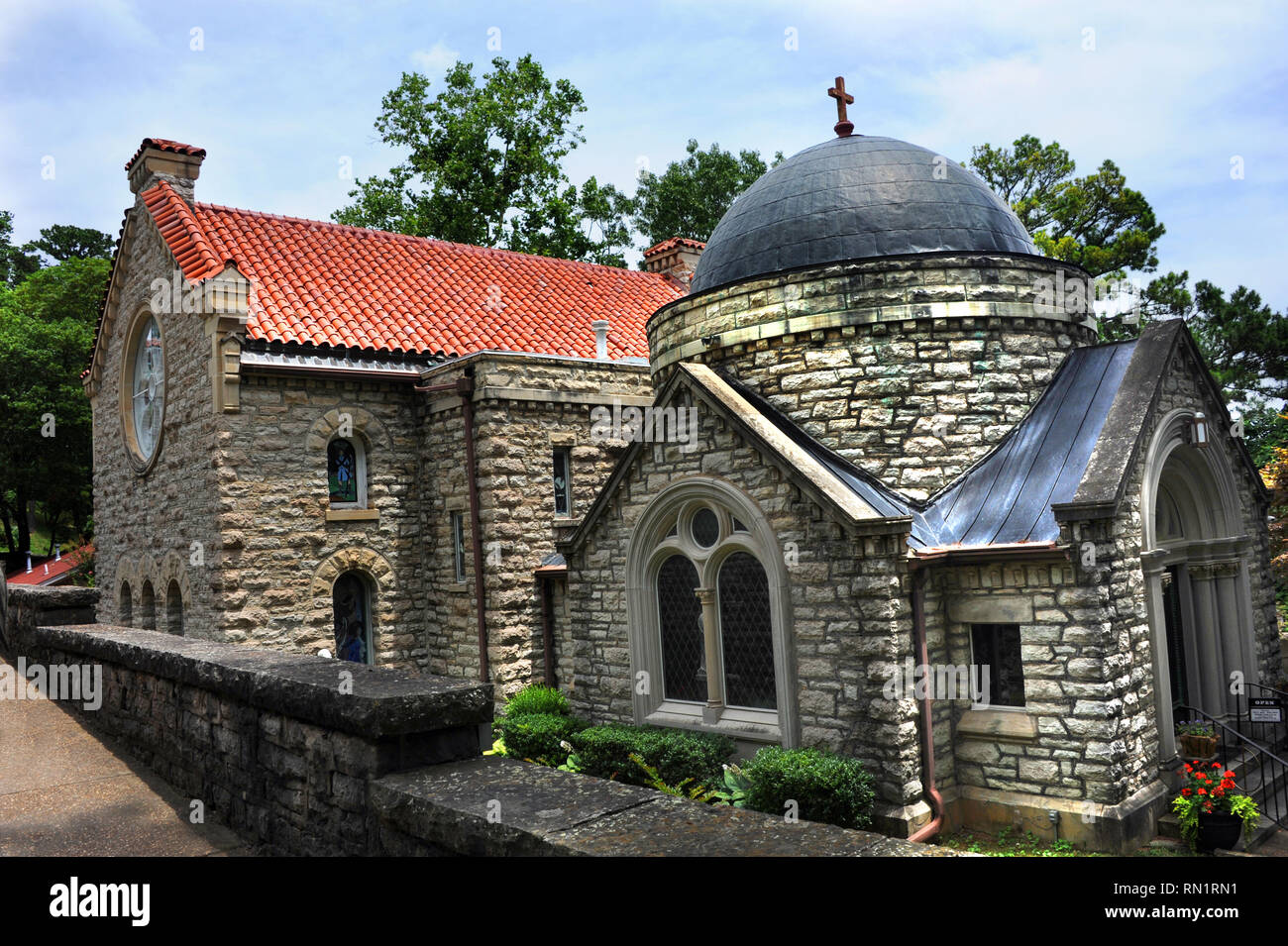 St. Elizabeth's Catholic Church in Eureka Springs, Arkansas is a