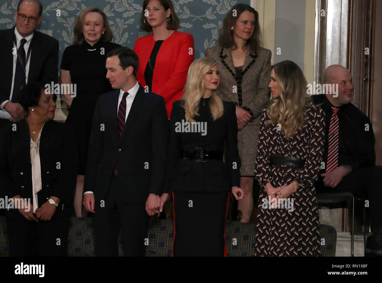 Lara Trump is seen in the lobby of the Trump Tower in New York, NY, on  January 10, 2017. Photo by Anthony Behar/Pool/ABACAPRESS.COM Stock Photo -  Alamy