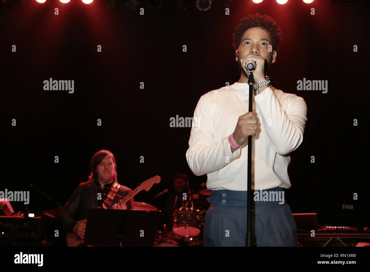 ***FILE PHOTO*** Jussie Smollett hires Michael Cohen's Attorney after alleged suspects released. NEW YORK, NY - JANUARY 27: Jussie Smollett at the Roots Jam Session Pre Grammy Party at The Gramercy in New York City on January 27, 2018. Credit: Walik Goshorn/MediaPunch Stock Photo