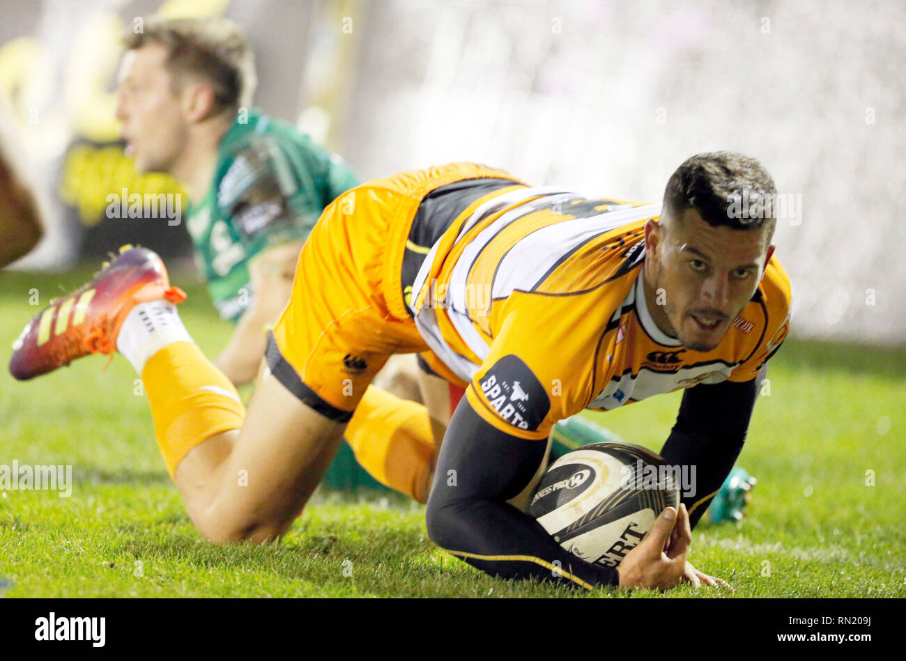 Galway Sportsground, Galway, Ireland. 16th Feb, 2019. Guinness Pro14