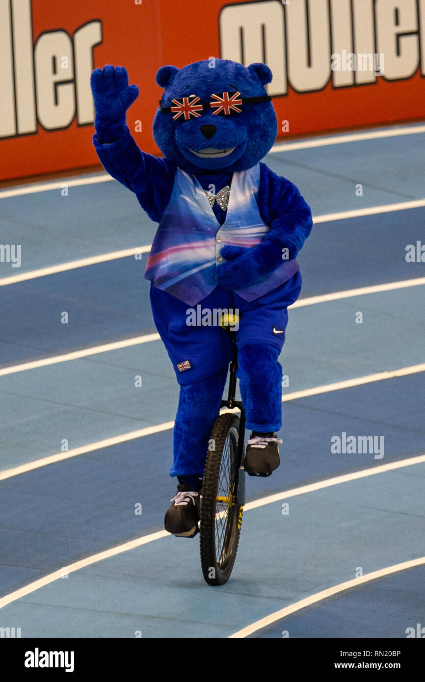 Arena Birmingham, Birmingham, UK. 16th Feb, 2019. Muller Indoor Grand Prix Athletics; The