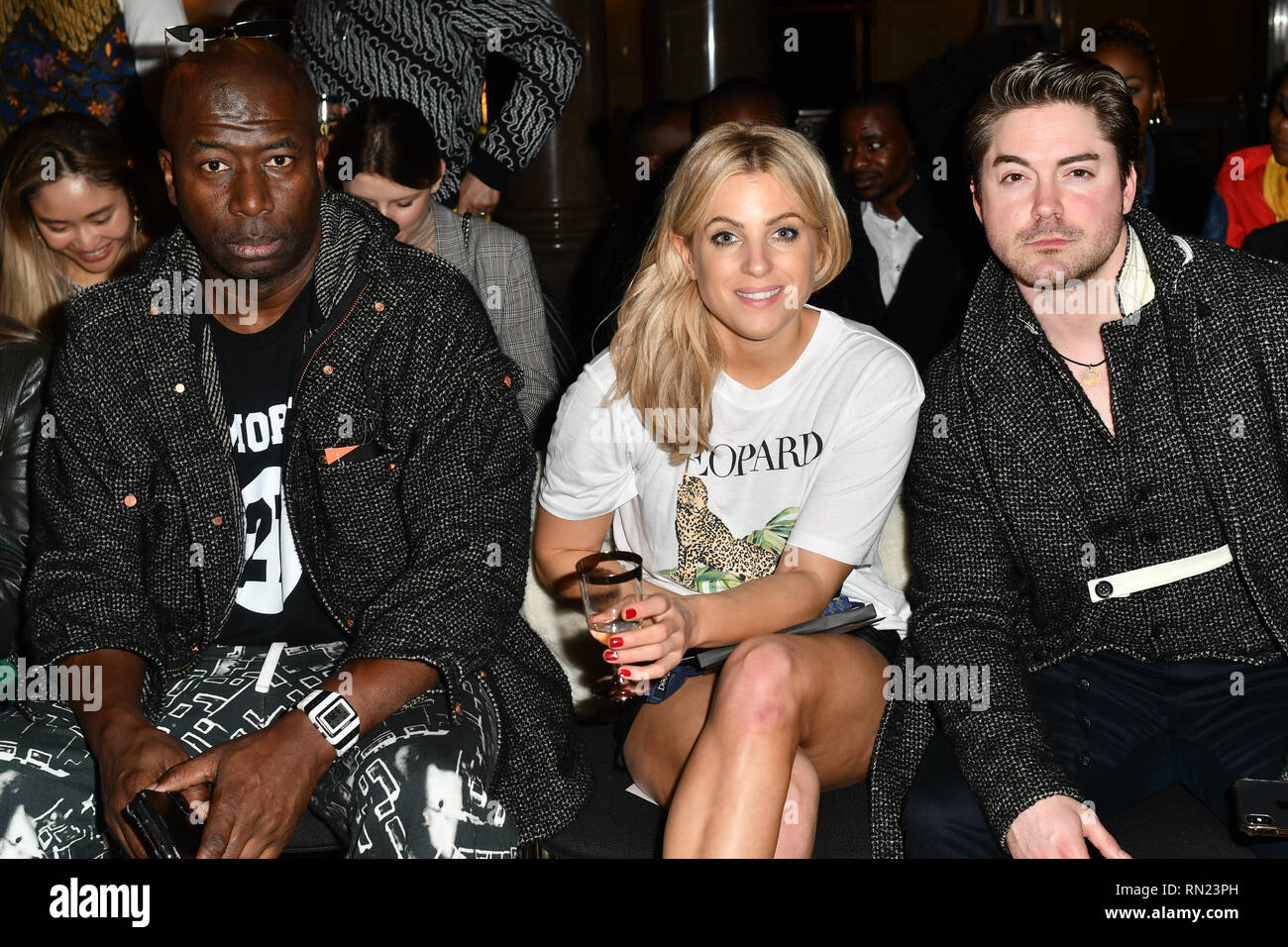 London, UK. 16th Feb 2019. Olivia Cox attend Indonesian Fashion