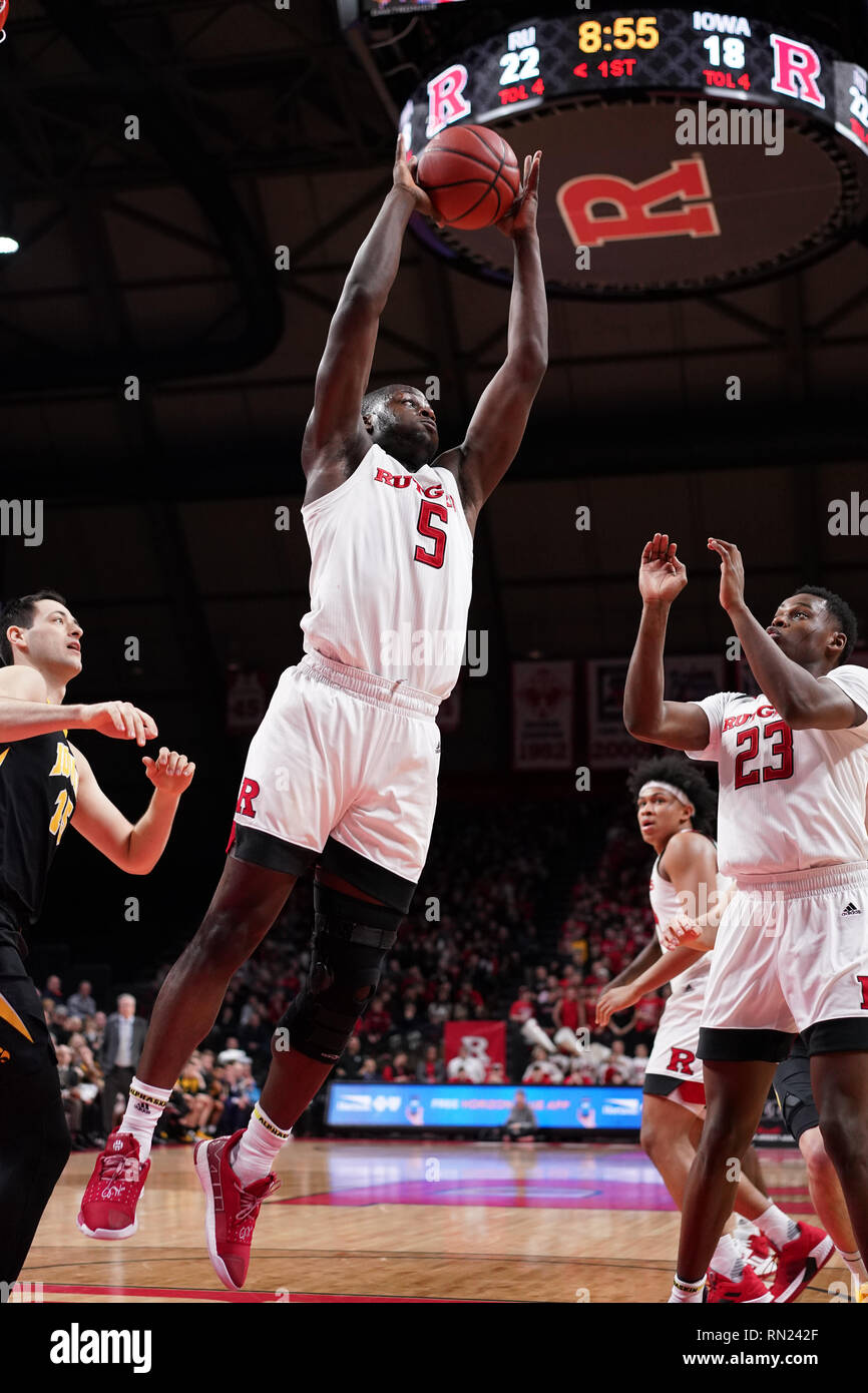 Piscataway, New Jersey, USA. 16th Feb, 2019. Rutgers Scarlet Knights