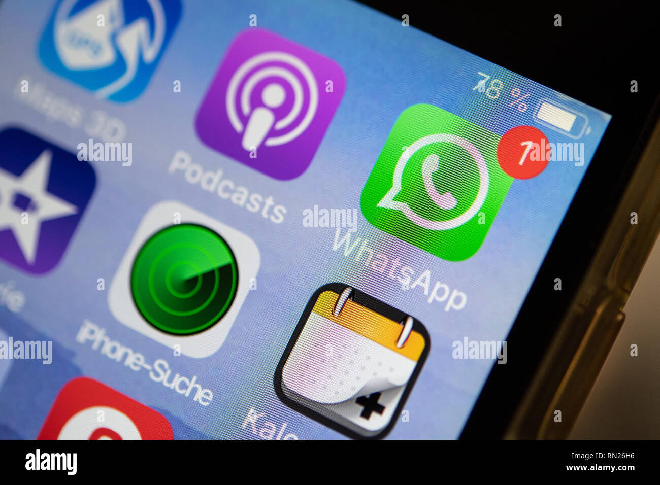 Stuttgart Germany 15th Feb 2019 The Logo Of The Messenger App