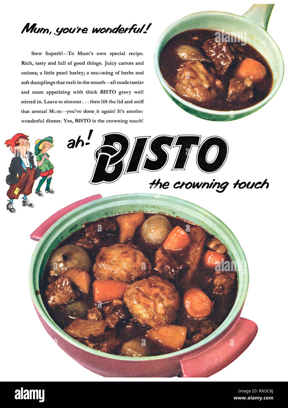 Bisto advert hires stock photography and images Alamy