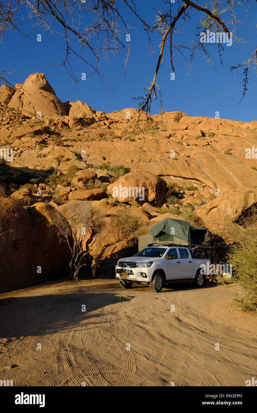 Grosse Spitzkuppe Nature Reserve in Namibia Stock Photo