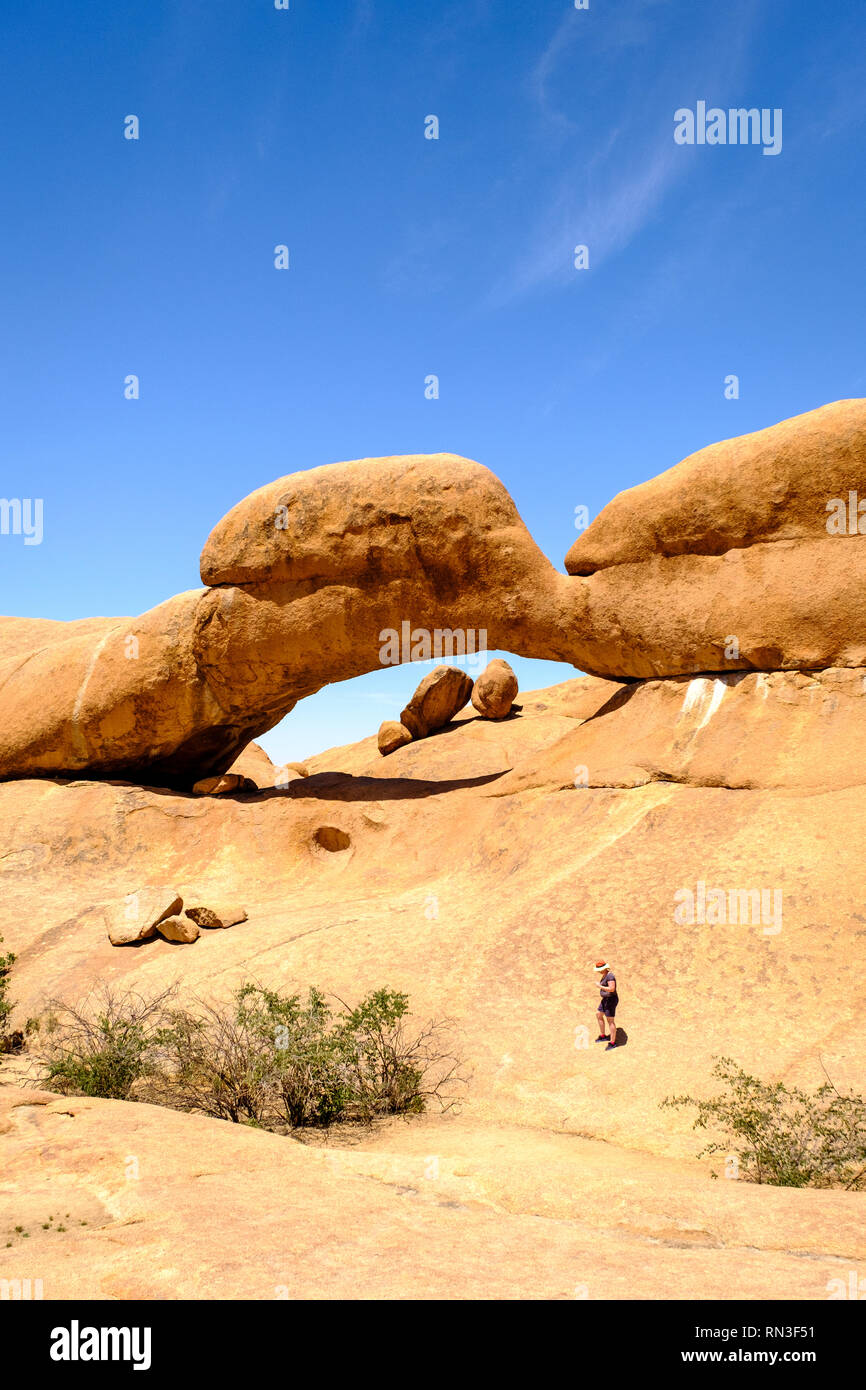 Grosse Spitzkuppe Nature Reserve in Namibia Stock Photo