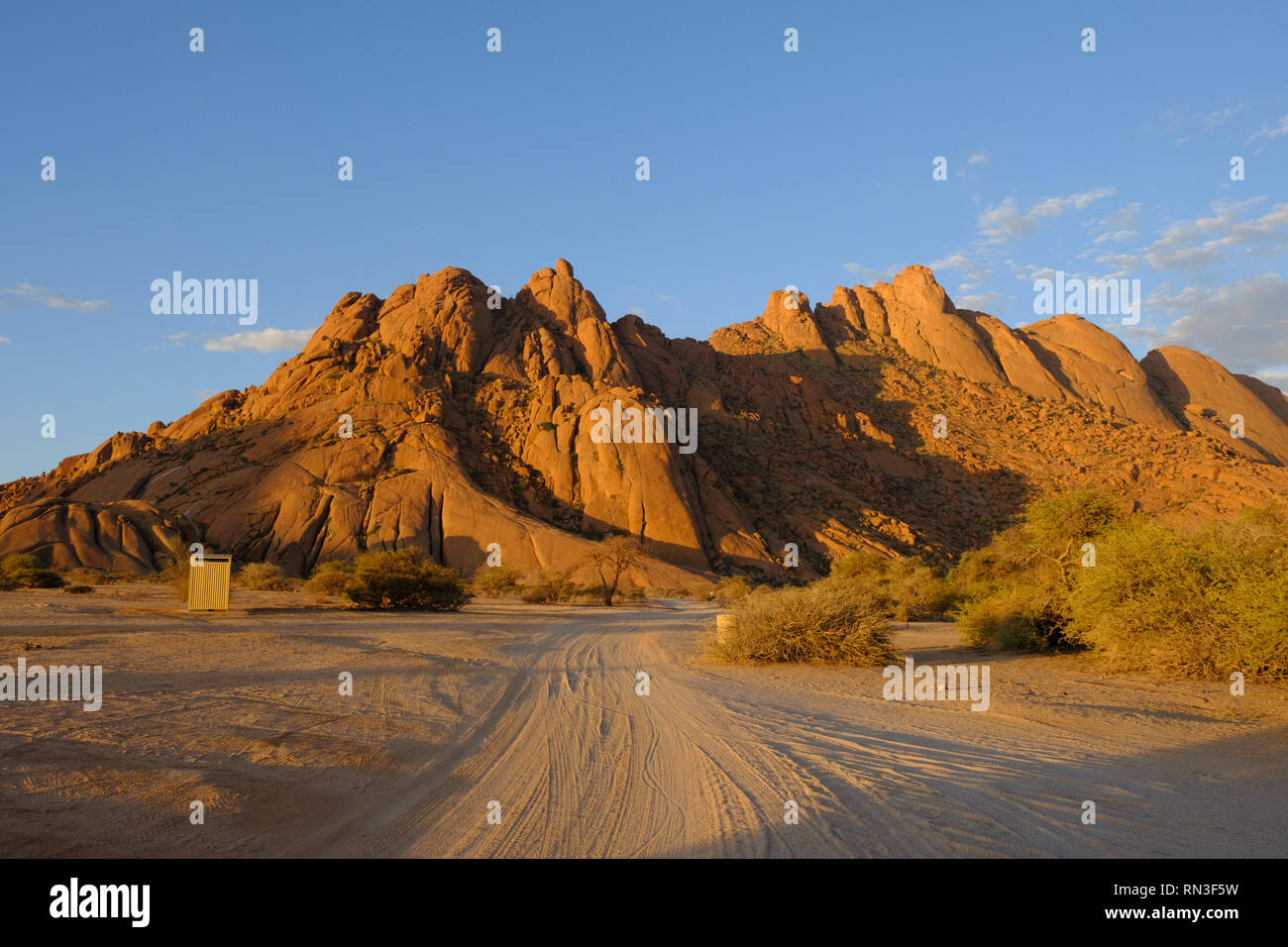 Grosse Spitzkuppe Nature Reserve in Namibia Stock Photo