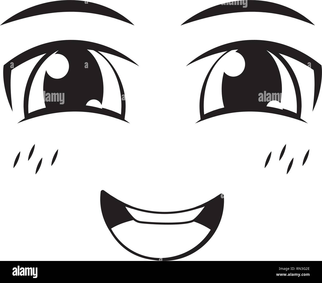 face expression cartoon Stock Vector Image & Art - Alamy
