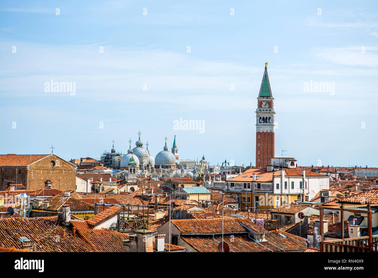 Rooftops in Venice, Italy Stock Photo - Alamy