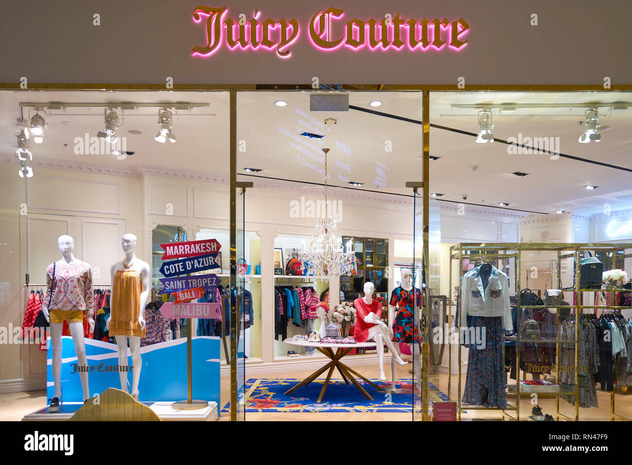 Juicy couture department hi-res stock photography and images - Alamy