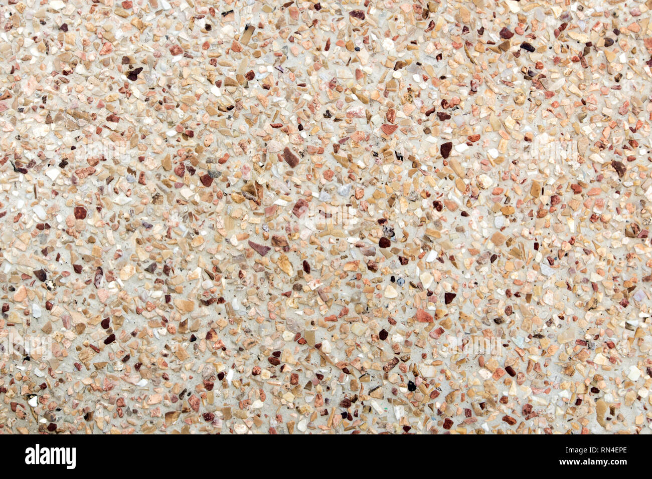 Texture Of The Exposed Aggregate Finish Flooring Non Slip Stock