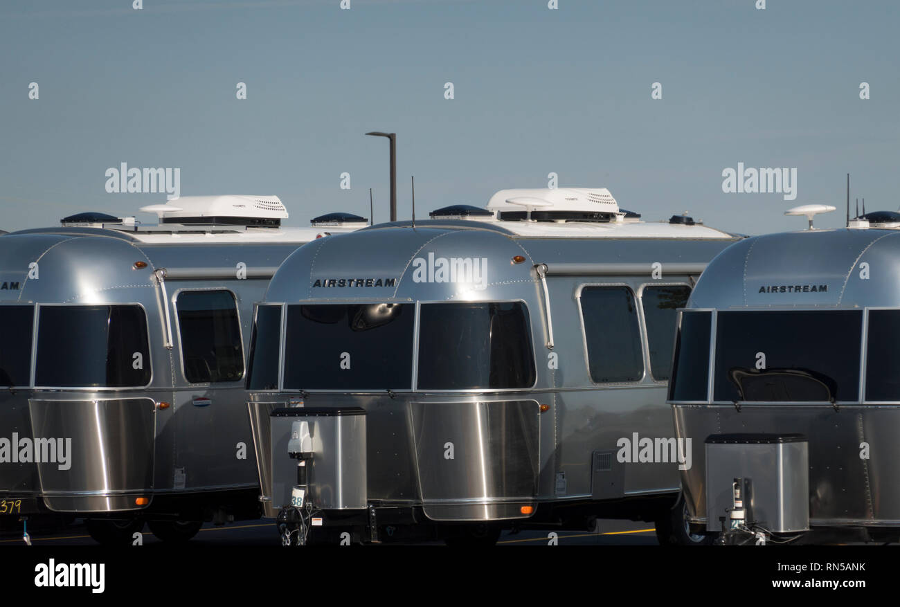 Airstream factory service center Jackson Center Ohio Stock Photo Alamy