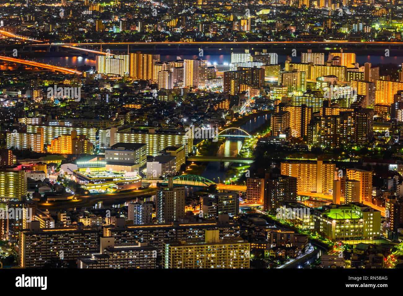 Beautiful Night Aerial View Of Skyline Metropolis Tokyo City Japan Stock Photo Alamy Beautiful Night Aerial View Of Skyline Metropolis Tokyo City Japan Stock Photo Alamy