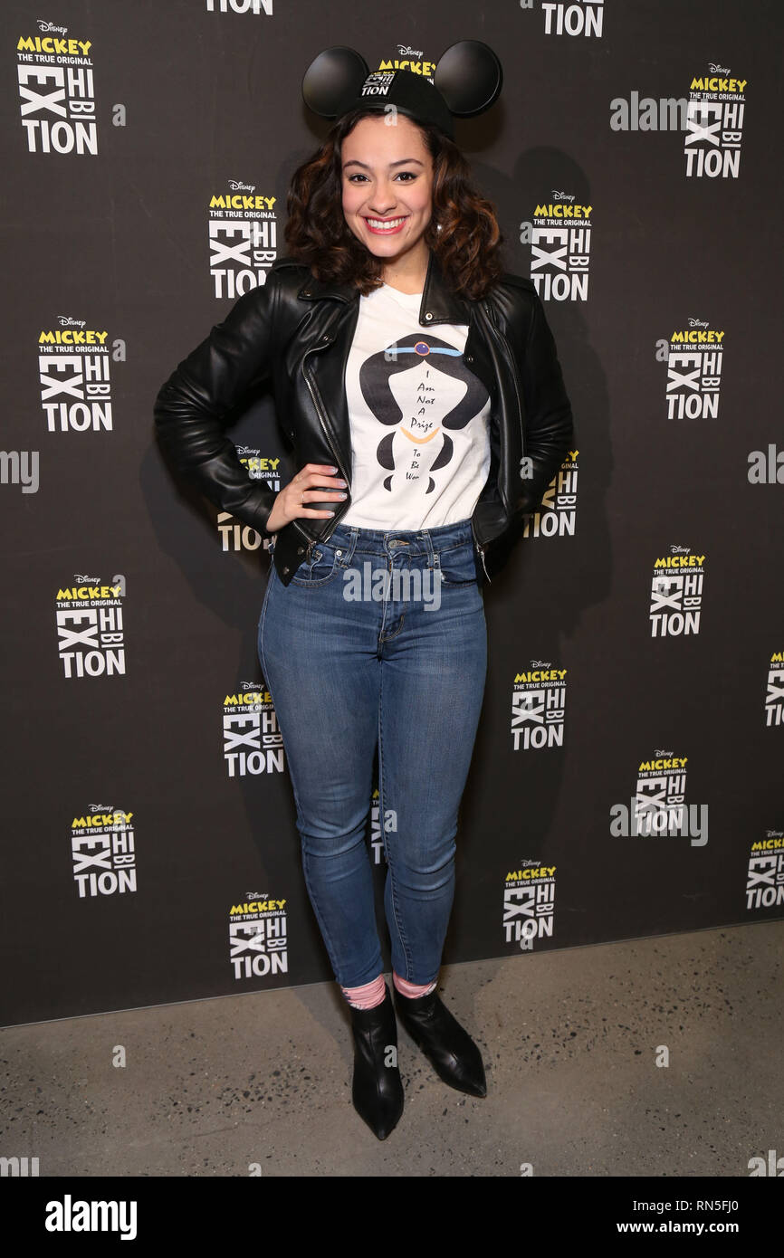 Broadway Day at Mickey: The True Original Exhibition, celebrating 90 years  of the Disney icon, held at 60 Tenth Avenue – Arrivals. Featuring: Isabelle  McCalla Where: New York, New York, United States