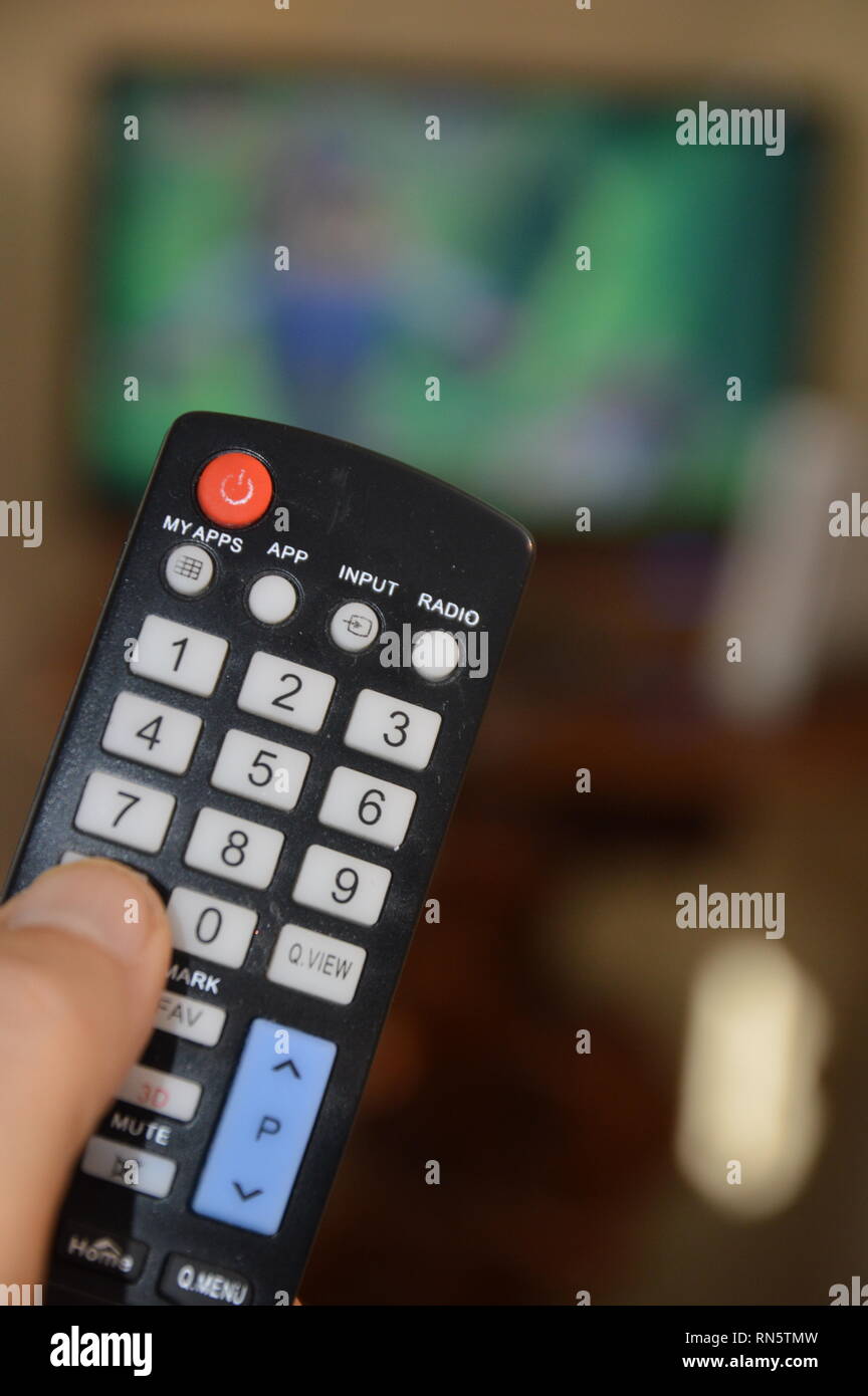 Tv control hi-res stock photography and images - Alamy