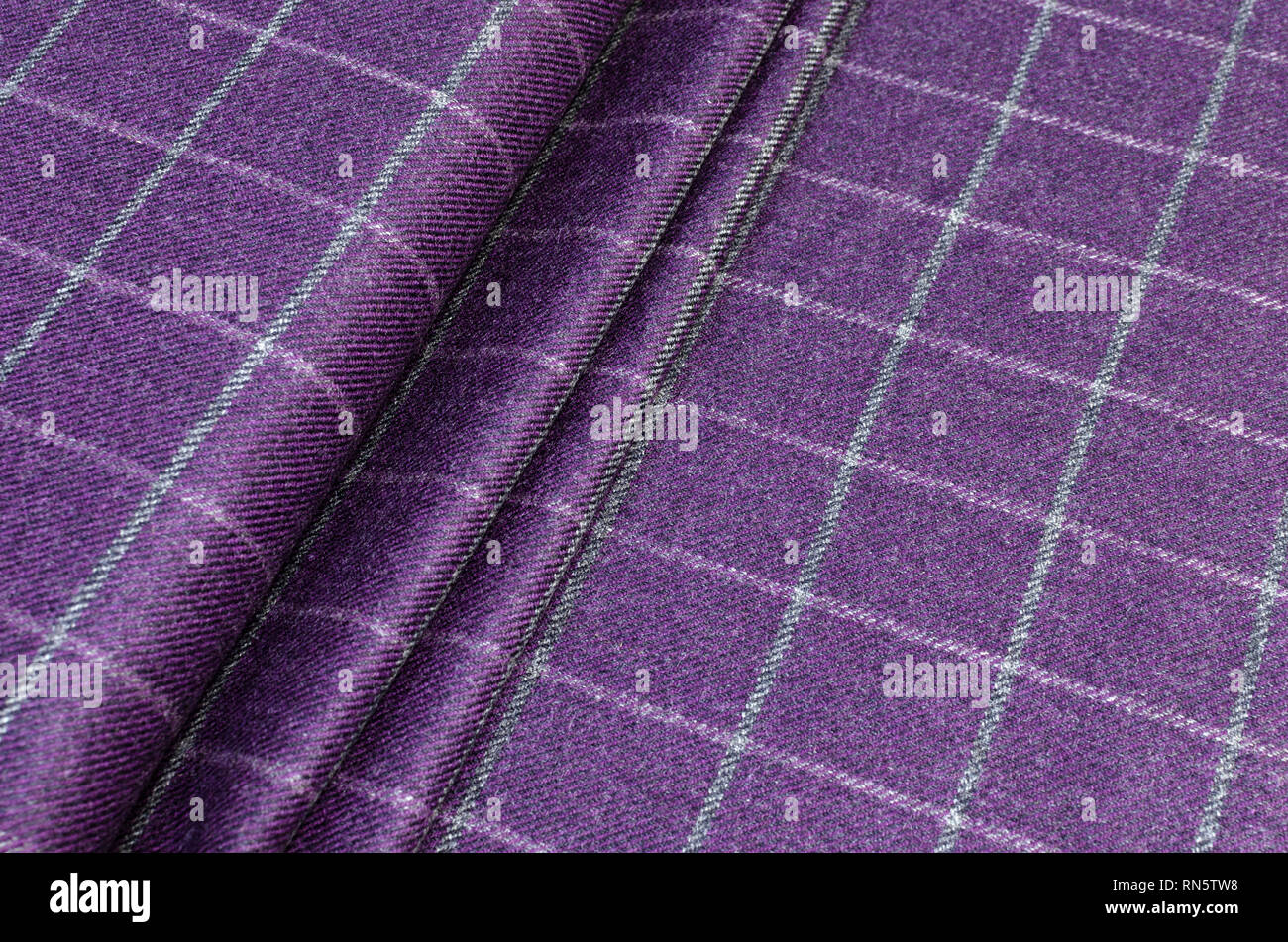 Multicolored wool fabric for shops and Internet sites Stock Photo
