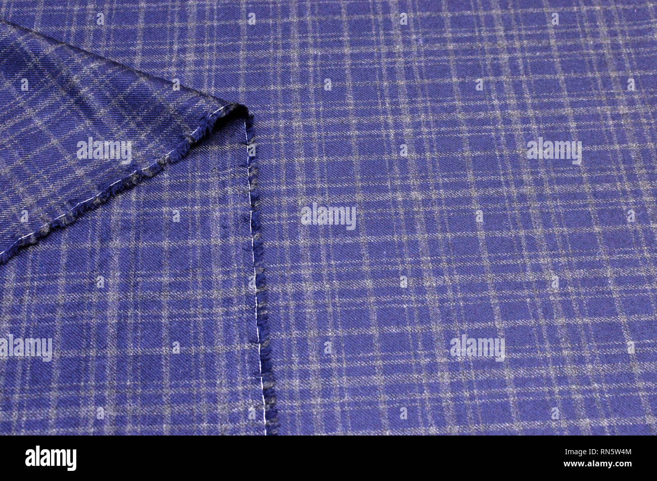 Multicolored wool fabric for shops and Internet sites Stock Photo