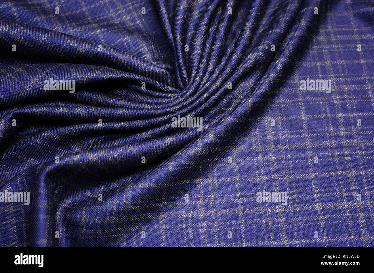 Multicolored wool fabric for shops and Internet sites Stock Photo