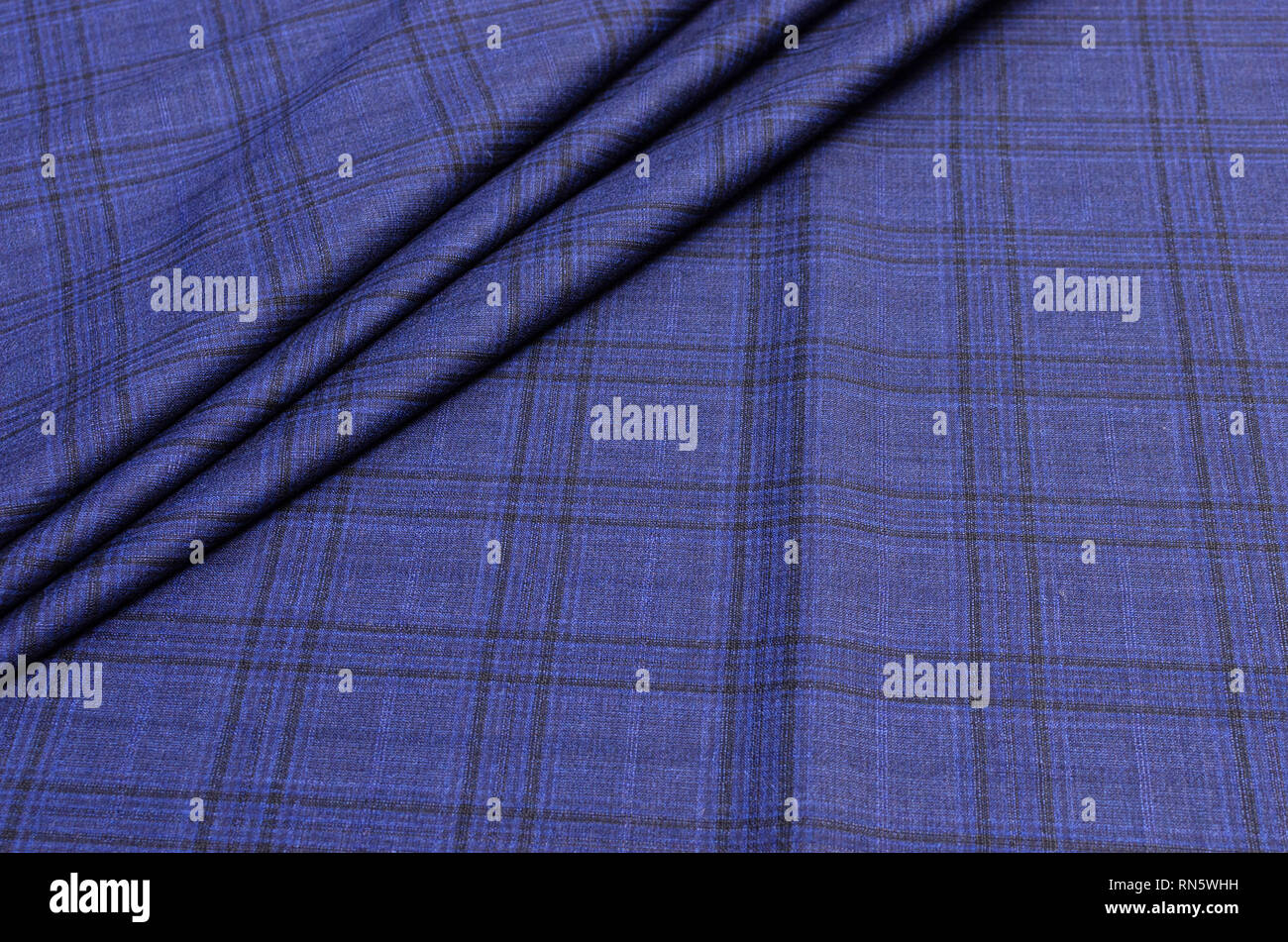 Multicolored wool fabric for shops and Internet sites Stock Photo