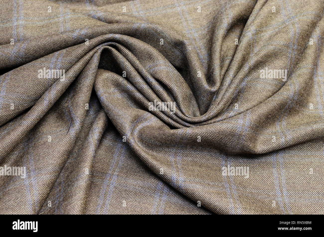 Multicolored wool fabric for shops and Internet sites Stock Photo