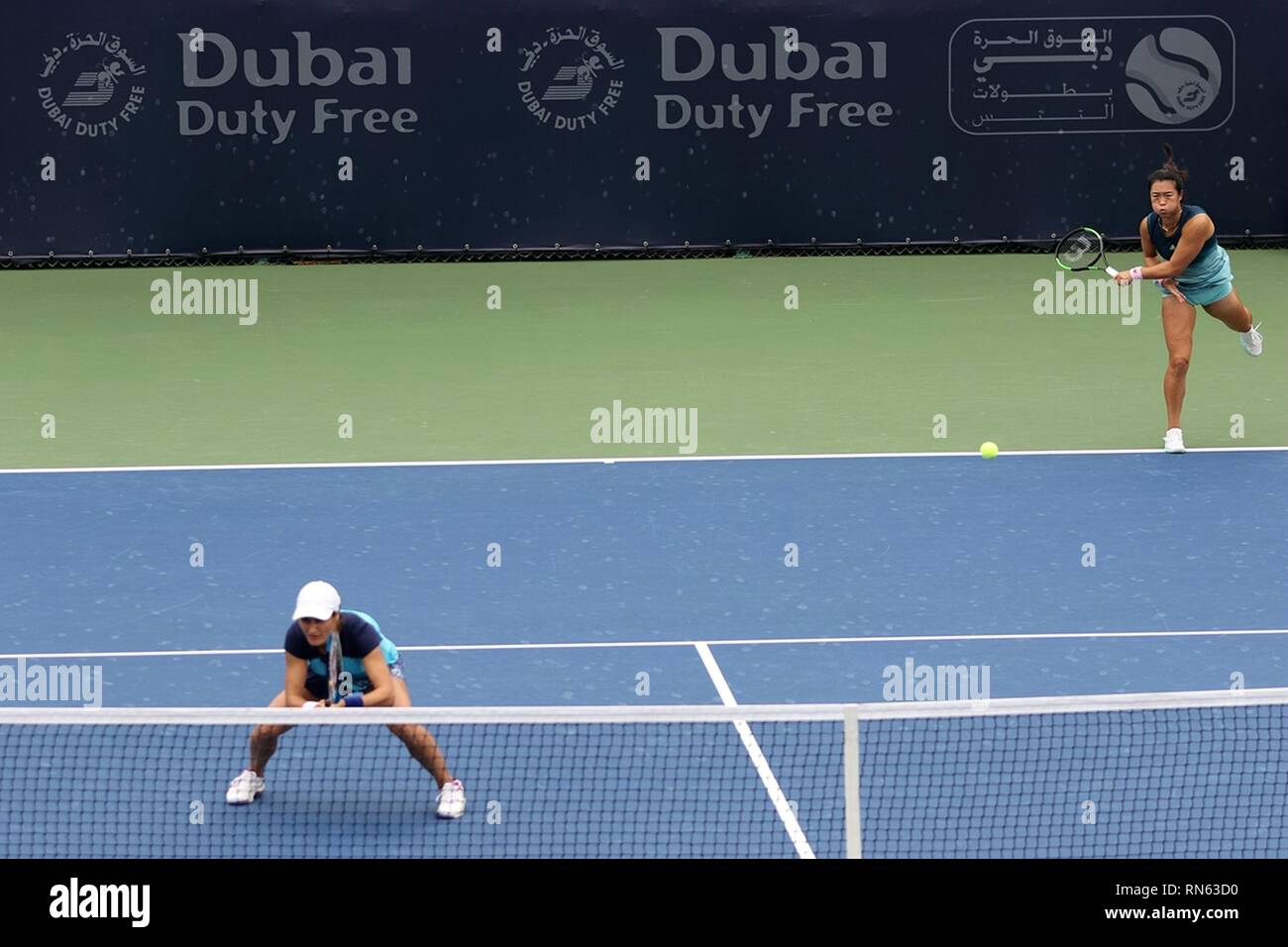 In pics: Dubai Duty Free Tennis WTA Championships - Xinhua