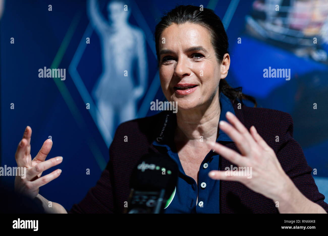 Monaco. 17th Feb, 2019. Katarina Witt (Laureus Academy Member) in an